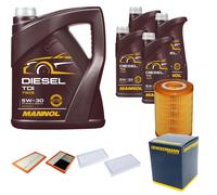 DENCKERMANN Controllo Set MANNOL Diesel TDI 5W-30 9L Per Mercedes M-Klasse