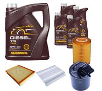 DENCKERMANN Controllo Set MANNOL Diesel TDI 5W-30 9L Per Mercedes Sprinter