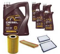 Denckermann Controllo Set MANNOL Diesel Tdi 5W-30 9L per Per BMW 5er 525tds