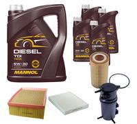 DENCKERMANN Controllo Set MANNOL Diesel TDI 5W-30 9L Per VW Amarok 3.0