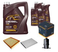 DENCKERMANN Controllo Set MANNOL Diesel TDI 5W-30 9L Per VW Crafter 30-50