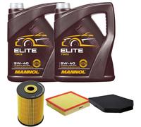 DENCKERMANN Controllo Set MANNOL Elite 5W-40 10L Per Audi A8 4.2 Quattro S8