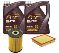 DENCKERMANN Controllo Set MANNOL Elite 5W-40 10L Per Audi A8 4.2 Quattro S8