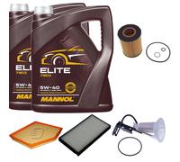 DENCKERMANN Controllo Set MANNOL Elite 5W-40 10L Per BMW 6er Cabriolet 650i