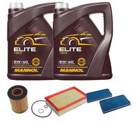 DENCKERMANN Controllo Set MANNOL Elite 5W-40 10L Per BMW 7 Serie 750i Li 740i