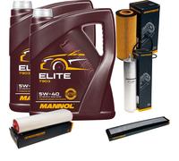 DENCKERMANN Controllo Set MANNOL Elite 5W-40 10L Per BMW X3 3.0D 3er Touring