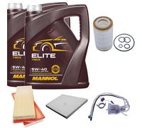DENCKERMANN Controllo Set MANNOL Elite 5W-40 10L Per Mercedes-Benz E-Klasse