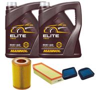 DENCKERMANN Controllo Set MANNOL Elite 5W-40 10L Per Mercedes-Benz E-Klasse