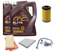 DENCKERMANN Controllo Set MANNOL Elite 5W-40 10L Per Mercedes-Benz E-Klasse