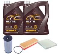 DENCKERMANN Controllo Set MANNOL Elite 5W-40 10L Per Mercedes-Benz G-Klasse