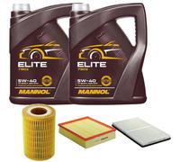 DENCKERMANN Controllo Set MANNOL Elite 5W-40 10L Per Mercedes-Benz Vito Bus