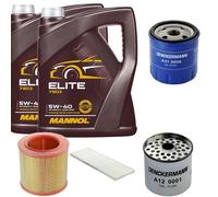 Denckermann Controllo Set mannol Elite 5W-40 10L per Peugeot Boxer Kasten