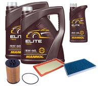 DENCKERMANN Controllo Set MANNOL Elite 5W-40 11L Per Mercedes-Benz CLK