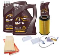 DENCKERMANN Controllo Set MANNOL Elite 5W-40 11L Per Mercedes-Benz M-Klasse