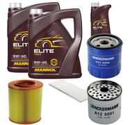 DENCKERMANN Controllo Set MANNOL Elite 5W-40 11L Per Peugeot Boxer Kasten