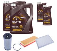 DENCKERMANN Controllo Set MANNOL Elite 5W-40 12L Per Mercedes-Benz GL-Klasse