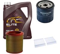 DENCKERMANN Controllo Set MANNOL Elite 5W-40 5L Per Alfa Romeo 156