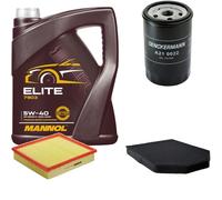 DENCKERMANN Controllo Set MANNOL Elite 5W-40 5L Per Audi A8 2.8