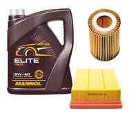 Denckermann Controllo Set mannol Elite 5W-40 5L per BMW 1er 114i 116i