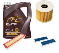 Denckermann Controllo Set mannol Elite 5W-40 5L per Citroën Berlingo 1.6