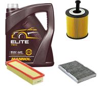 Denckermann Controllo Set mannol Elite 5W-40 5L per Citroën C3 i.