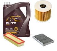 Denckermann Controllo Set mannol Elite 5W-40 5L per Citroën C3 Mi