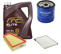 DENCKERMANN Controllo Set MANNOL Elite 5W-40 5L Per Citroën Xsara Break 2.0