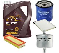 DENCKERMANN Controllo Set MANNOL Elite 5W-40 5L Per Citroën Xsara Coupe 1.8I