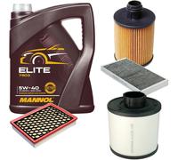 Denckermann Controllo Set mannol Elite 5W-40 5L per Fiat Croma 1.9 D