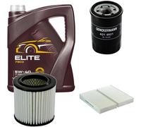 DENCKERMANN Controllo Set MANNOL Elite 5W-40 5L Per Honda CR-V II 2.0 FR-V