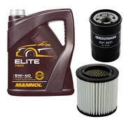 DENCKERMANN Controllo Set MANNOL Elite 5W-40 5L Per Honda CR-V II 2.0 FR-V