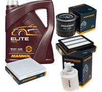 DENCKERMANN Controllo Set MANNOL Elite 5W-40 5L Per Hyundai Tucson 1.6 GDi