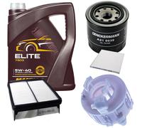 DENCKERMANN Controllo Set MANNOL Elite 5W-40 5L Per KIA Sorento II 2.4 CVVT