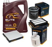 DENCKERMANN Controllo Set MANNOL Elite 5W-40 5L Per KIA Sportage 1.6 GDi