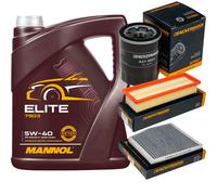DENCKERMANN Controllo Set MANNOL Elite 5W-40 5L Per Lancia Ypsilon 1.4