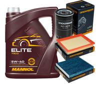 DENCKERMANN Controllo Set MANNOL Elite 5W-40 5L Per Mazda 2 1.6