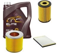 DENCKERMANN Controllo Set MANNOL Elite 5W-40 5L Per Mercedes-Benz A-Klasse