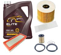 DENCKERMANN Controllo Set MANNOL Elite 5W-40 5L Per MINI Mini Cooper S