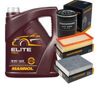 DENCKERMANN Controllo Set MANNOL Elite 5W-40 5L Per Mitsubishi Colt VI 1.3