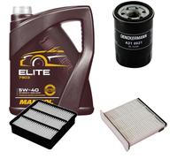 DENCKERMANN Controllo Set MANNOL Elite 5W-40 5L Per Mitsubishi Lancer VII