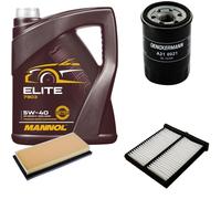 DENCKERMANN Controllo Set MANNOL Elite 5W-40 5L Per Mitsubishi Mirage