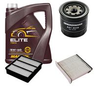 DENCKERMANN Controllo Set MANNOL Elite 5W-40 5L Per Mitsubishi Outlander I