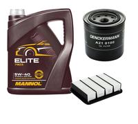 DENCKERMANN Controllo Set MANNOL Elite 5W-40 5L Per Mitsubishi Space Runner