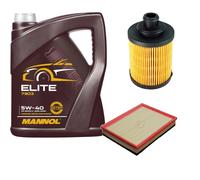 DENCKERMANN Controllo Set MANNOL Elite 5W-40 5L Per Opel Astra H 1.3 CDTi