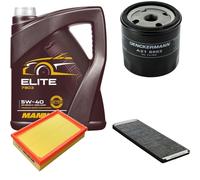 DENCKERMANN Controllo Set MANNOL Elite 5W-40 5L Per Opel Calibra A 2.0I
