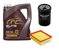 DENCKERMANN Controllo Set MANNOL Elite 5W-40 5L Per Opel Combo 1.7 D