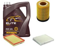 DENCKERMANN Controllo Set MANNOL Elite 5W-40 5L Per Opel Meriva
