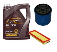 Denckermann Controllo Set mannol Elite 5W-40 5L per Opel Vivaro Kasten