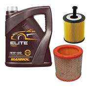 DENCKERMANN Controllo Set MANNOL Elite 5W-40 5L Per Peugeot 106 II 1.1I