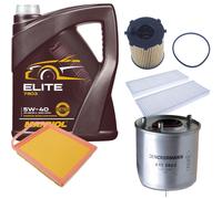 DENCKERMANN Controllo Set MANNOL Elite 5W-40 5L Per Peugeot 301 Citroën